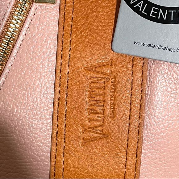 NWT LAST ONE RARE Valentina Sling Backpack Real Italian Leather Convertible Bag - Picture 8 of 16